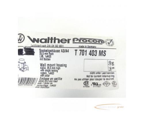 Walther Procon Sockelgehäuse A3/A4 T 701 403 MS - ungebraucht! - - Bild 3