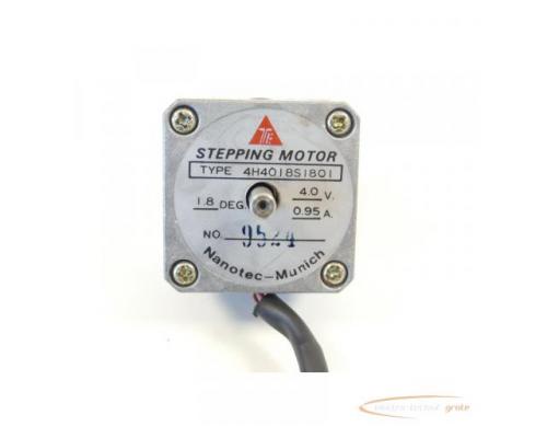 Nanotec-Munich 4H40 I8SI80I Stepping Motor 4.0V 0.95A 1.8 DEG - Bild 2