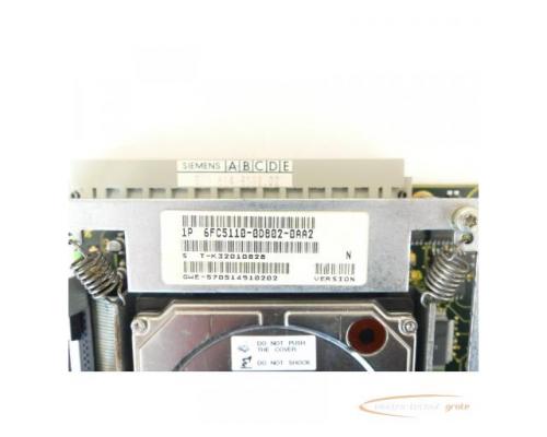 Siemens 6FC5110-0DB02-0AA2 MMC-CPU Version: N SN:T-K32010828 - Bild 5