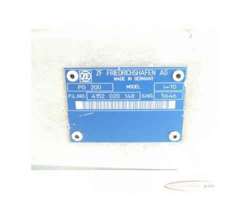 ZF PG 200 / 4152 020 148 Planetengetriebe i= 10,00 SN:5646 - Bild 5