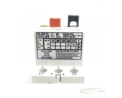 Klöckner Moeller PKZM1-1,0 Motorschutzschalter 0,6 - 1,0 A Ser.-No. 03 - Bild 5