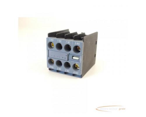 Siemens 3RH2911-1FA22 Hilfsschalterblock E-Stand 03 - Bild 1