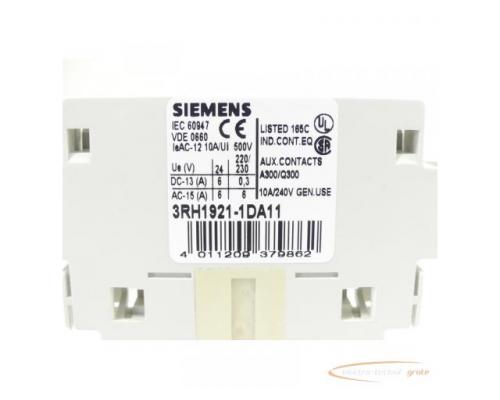 Siemens 3RH1921-1DA11 Hilfsschalter - Bild 2