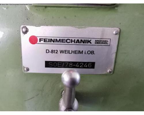 FEINMECHANIK MICHAEL DECKEL Stähleschleifmaschine SOE - Bild 4