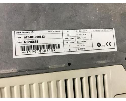 ABB ACS401000632 AC- Servoantrieb, Servosteller, Servoumrichter, Se - Bild 6