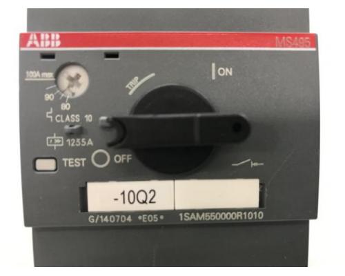 ABB MS495 / 1SAM550000R1010 Motorschutzschalter, Leistungsschalter, - Bild 3