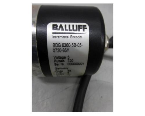 BALLUFF BDG 6360-5B-05-0720-65// Drehgeber, Inkrementaler Drehgeber, Impulsgeber - Bild 4