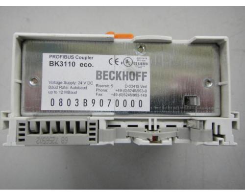 BECKHOFF BK 3110 eco Profibus Koppler, Coupler + Module (Bus Koppler) - - Bild 2