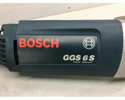 BOSCH GGS 6S Geradschleifer, Handschleifmaschine Bandschleifmas - Bild 2