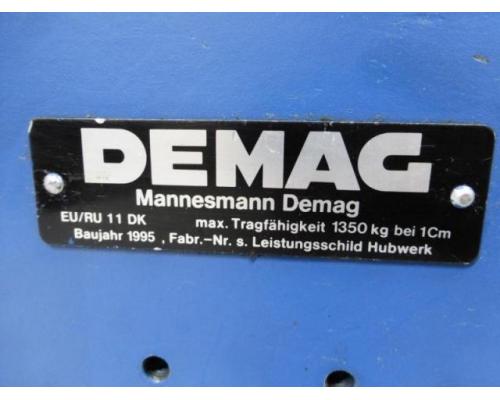 DEMAG EU-RU 11DK Laufwagen, Handfahrwerk für Kettenzug, Kran Laufka - Bild 5