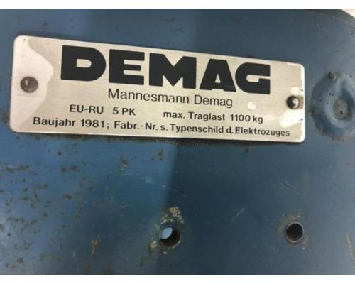 DEMAG EU-RU 5PK-13/3PF4 Elektrolaufwagen, Elektrofahrwerk für Kettenzug, K - Bild 6