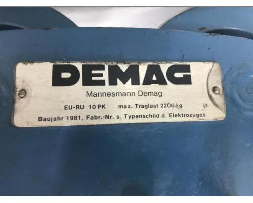 DEMAG EU-RU PK 2200 Laufwagen für Kettenzug, Kran - Bild 5