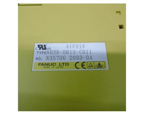 FANUC A03B-0819 - AIF01A / AID16D / AOD16D SPS- Speicherprogramierbare Steuerung, Schnittstel - Bild 6