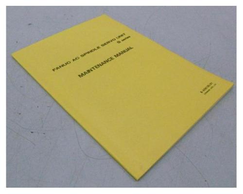 FANUC AC Spindle Servo Unit S series Handbuch, Betriebsanleitung, Bedienungsanleitung, - Bild 1