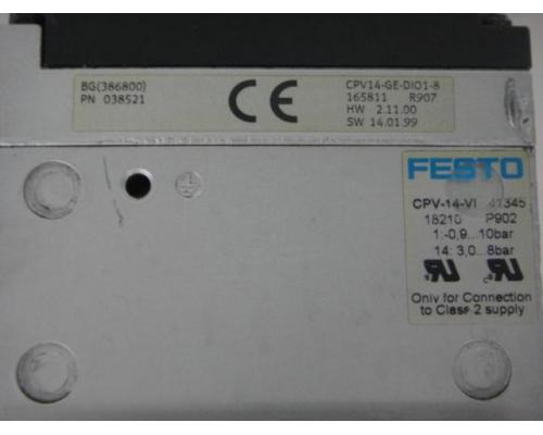 FESTO CPV-14-GE-DIO1-8 Ventilblock, Ventilinsel - Bild 6