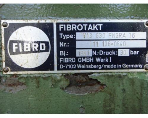 FIBROTAKT Y 13 630 FN3RA T6 Hydraulischer Rundschalttisch, Rundtakttisch, Rund - Bild 6