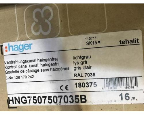 HAGER / TEHALIT + NOWAPLAST GEWISS SK 15 - HNG 1 Posten Verdrahtungskanal mit Deckel - Bild 6