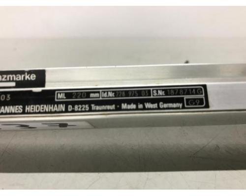 HEIDENHAIN LS 303 / 220 Glasmaßstab, inkrementales Längenmesssystem, Linea - Bild 5