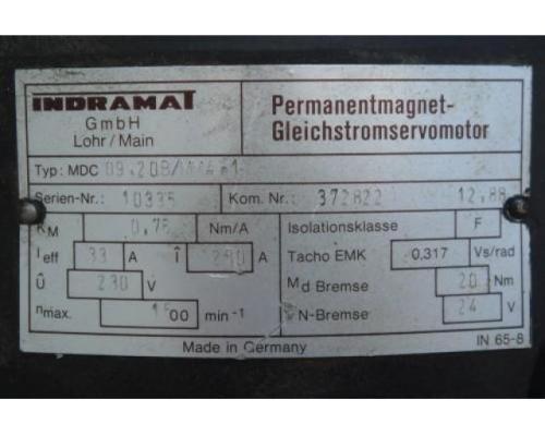 INDRAMAT MDC 09.20B/MMA-1 Gleichstrom Servomotor - Bild 2