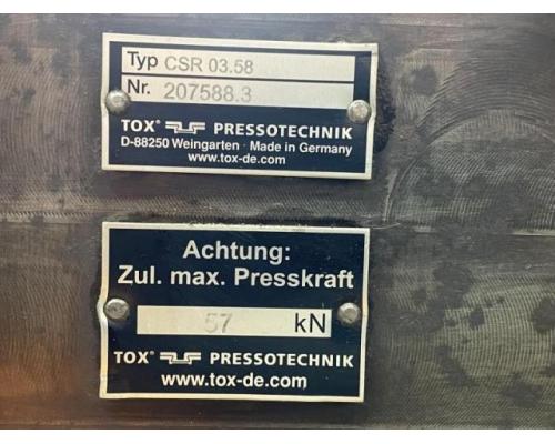 KRAFT PAKET - TOX Pressotechnik CRS 03.58 Clinch-Einheit TOX - Pneumatische-Hydro Toxpresse, - Bild 6