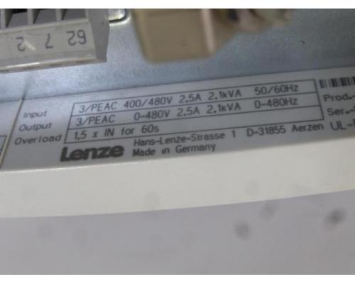 LENZE 9300 Vector EVS9322-ES AC- Servoantrieb, Servosteller, Servoumrichter, Se - Bild 4