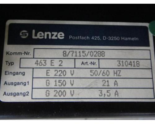 LENZE Simplatron 463 E 2 Stromsteller, Antriebsumrichter, Gleichstomsteller - Bild 3