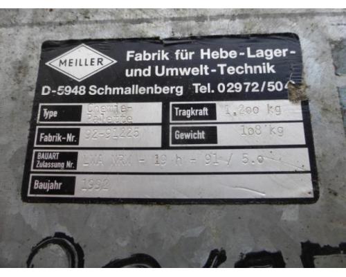 MEILLER Chemiepalette Auffangwanne, Lagerpalette für Gefahrstoffe - Bild 4