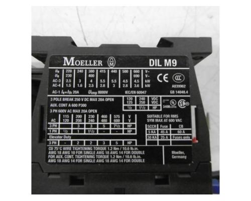 MOELLER / EATON DIL M9-10 / ZB12-1 Leistungsschütz, Lastschütz, Luftschütz, Schütz, L - Bild 4