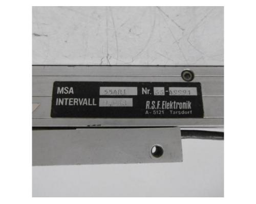 RSF Elektronik MSA 554 RI / 320 Glasmaßstab, inkrementales Längenmesssystem, Linea - Bild 3