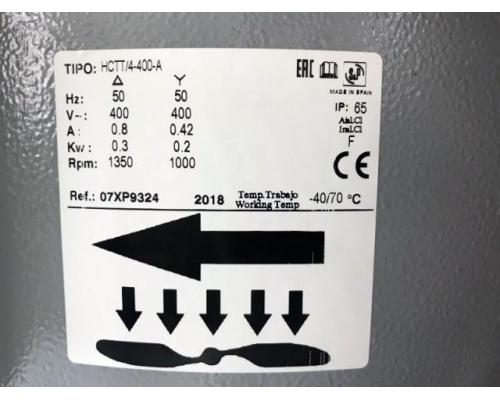 S & P HCTT/4-400-A Axial-Dachventilator Horizontal-Zuluft für Zuluftb - Bild 6