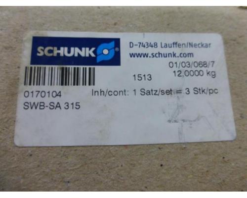 SCHUNK SWB-SA 315 Futterbacken, Aluminiumbacken für 3-Backen Kraftsp - Bild 6