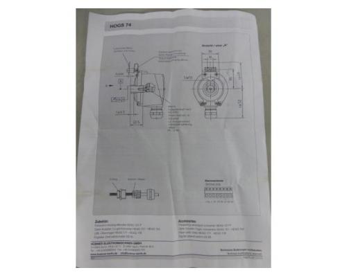 SEW EH1S Inkrementalgeber, Drehgeber, Sinusgeber - Bild 5