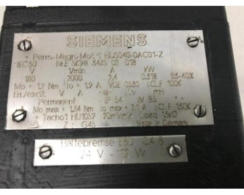 SIEMENS 1 HU5040-0AC01-Z Serwomotor DC z magnesem trwałym - Obraz 4