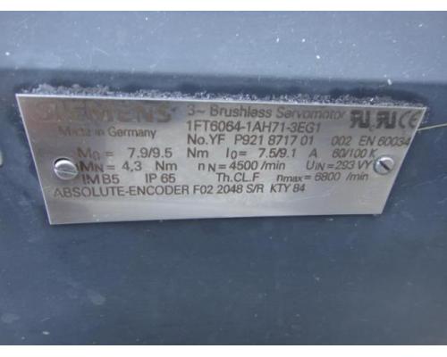 SIEMENS 1FT6064-1AH71-3EG1 Permanentmagnet Bürstenloser Servomotor mit SEW Wi - Bild 6