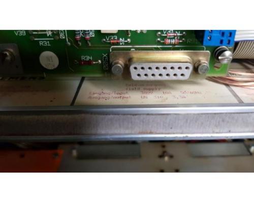 SIEMENS SIMODRIVE 6RA2725-6DV55-0 D380/60 Mreq-GdG6V55-3A0 Gleichstrom- Hauptspindelantriebe, Stromr - Bild 2