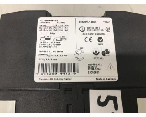 SIEMENS Sirius 3TK2828-1AB20 Sicherheitsrelais, Safety Relay, Not-Aus Relais, S - Bild 5