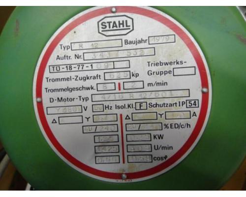 STAHL R 12 E-Kettenzug, Elektro Hubwerk, Kran - Bild 5