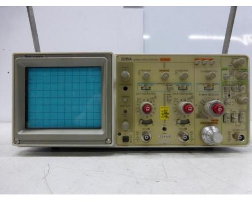 TEKTRONIX 2215A 2 Kanal, 60MHz Analog- / Digital- Oszilloskop, Mes - Bild 3