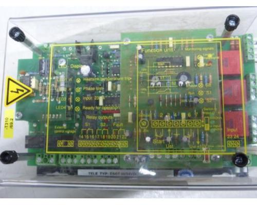 TELE / RS ELEKTRONIK ESGT 08/24VDC 3 Phasen Thyristorsteller, Leistungssteller, Drehs - Bild 4