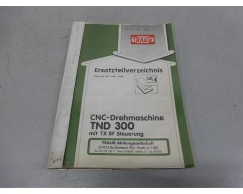 TRAUB TND 300 / TX 8F Schaltplan, Schaltpläne, Ersatzteilverzeichniss, E - Bild 4