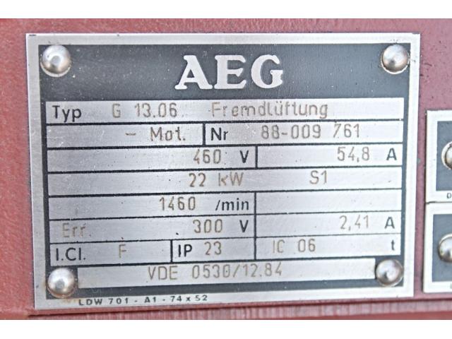 AEG G 13.06 ze wzbudzeniem zewnętrznym i wentylacją wymuszoną - 2