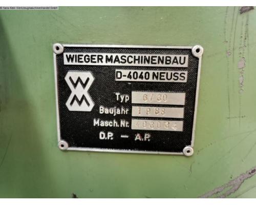 WIEGER DELTA 6/30 Tafelschere - hydraulisch - Bild 7