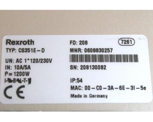 REXROTH CS351E-D Kompaktsystem für ErgoSpin - Bild 12