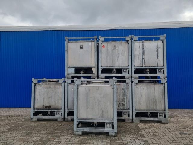 IBC/ Edelstahlbehälter / Transportcontainer 1000L - 1
