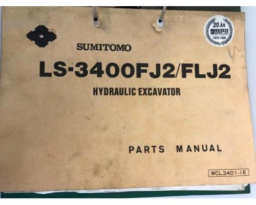 SUMITOMO LS3400FJ Bedienungsanleitung, Elektroplan, Hydraulikersatzt - Bild 4