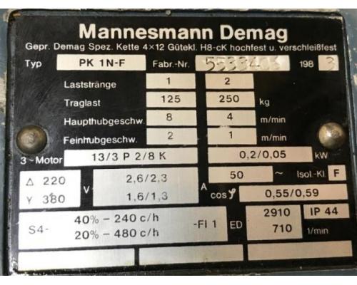 DEMAG PK1N-F E-Kettenzug Kran - Bild 6