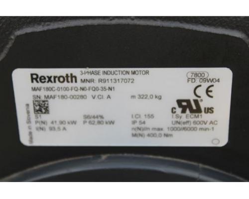 Serwomotor Rexroth MNR R911317072 MAF 180C-0100-FQ--N0-FQ0-35-N1 - Obraz 2