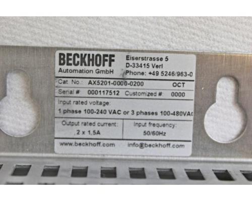 Beckhoff AX5201-0000-0200 Servoverstärker - Bild 2