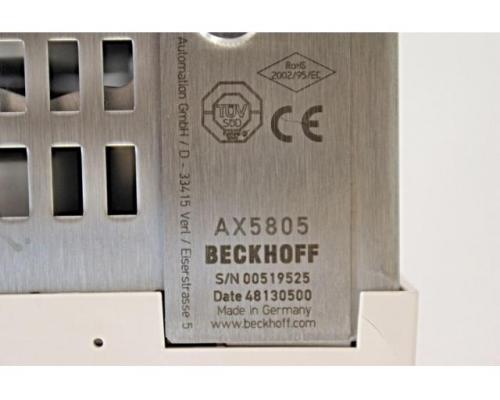 Beckhoff AX5201-0000-0200 Servoverstärker - Bild 5