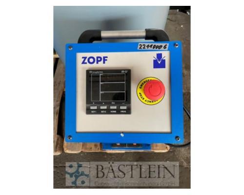 ZOPF T 100 digital Biegemaschine horizontal - Bild 5